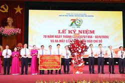 Báo và Phát thanh, Truyền hình Thái Nguyên kỷ niệm 70 năm thành lập