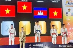 Jujitsu Huế giành 24 huy chương tại đấu trường khu vực