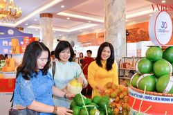 Sản phẩm HTX 'khoe sắc' bên lề Đại hội Liên minh HTX Việt Nam lần thứ VII