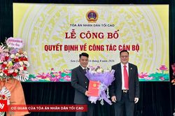 Đồng chí Lương Long Bình được bổ nhiệm làm Phó Chánh án TAND tỉnh Sơn La