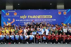 Sôi động Hội thao lực lượng vũ trang TP Hồ Chí Minh năm 2026