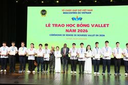 Học bổng Vallet tiếp sức học sinh, sinh viên bước vào năm học mới