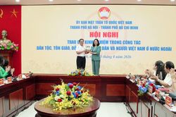 Phối hợp hiệu quả công tác Mặt trận Hà Nội - TP Hồ Chí Minh