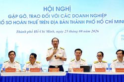 8 tháng đầu năm 2026, Thuế Thành phố Hồ Chí Minh hoàn thuế hơn 29.500 tỷ đồng