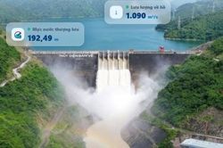 Thủy điện lớn nhất Bắc Miền Trung vận hành xả nước để đảm bảo an toàn cho vùng hạ du