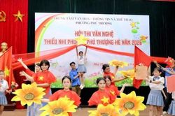 Mùa hè nhiều trải nghiệm của thiếu nhi Phú Thượng
