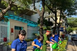 Tuổi trẻ phường Kim Liên chung tay giải quyết 'điểm nghẽn' môi trường, đô thị