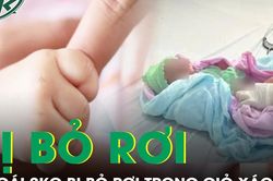 Người dân hoảng hốt phát hiện bé gái gần 2 kg bị bỏ trong giỏ xách bên đường