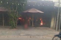 Gia Lai: Đốt qu&aacute;n v&igrave; m&acirc;u thuẫn t&igrave;nh cảm, hai người bị thương