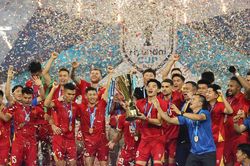 Tuyển Việt Nam bảo vệ th&agrave;nh c&ocirc;ng ng&ocirc;i v&ocirc; địch ASEAN Cup 2026