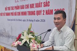 TP.HCM khen thưởng 70 t&aacute;c phẩm b&aacute;o ch&iacute; hay, xuất sắc trong qu&yacute; II