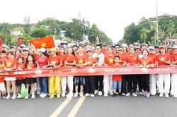 Quảng Ng&atilde;i sẵn s&agrave;ng cho ng&agrave;y hội đi bộ 'C&ugrave;ng Việt Nam tiến bước'