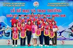 Lào Cai giành 6 HCV tại Giải vô địch Bắn nỏ, Bắn ná quốc gia