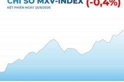 THỊ TRƯỜNG HÀNG HÓA: MXV-Index rời khỏi vùng 2.900 điểm