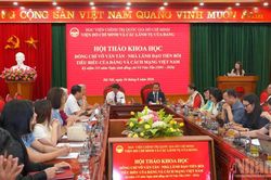 Tấm gương người cộng sản ki&ecirc;n trung, trọn đời v&igrave; nước, v&igrave; d&acirc;n