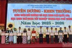 Đồng Tháp đạt nhiều thành tích trong năm học 2025-2026