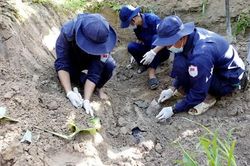 An Giang: Quy tập được 63 hài cốt liệt sĩ tại ấp Rẫy Mới, xã Kiên Lương