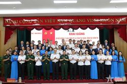 Khai giảng Lớp bồi dưỡng lý luận chính trị và công tác Đảng, công tác chính trị khóa 4 tại Binh đoàn 20