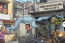 Sống chung với &ocirc; nhiễm tiếng ồn v&agrave; m&ugrave;i dung m&ocirc;i