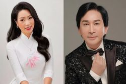 '&Aacute; hậu Hoa hậu Việt Nam' Trịnh Kim Chi c&ugrave;ng '&ocirc;ng ho&agrave;ng cải lương' Kim Tử Long tham gia nhạc kịch 'Sự t&iacute;ch quả dưa hấu'