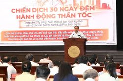 Triển khai thi hành Luật Phát triển đô thị: Hành động ngay, làm thật, hiệu quả thật