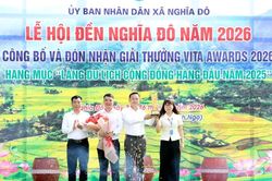 Lào Cai: Nghĩa Đô khai hội, đón nhận giải thưởng 'Làng du lịch hàng đầu năm 2025'