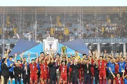 Đội tuyển Việt Nam bảo vệ th&agrave;nh c&ocirc;ng chức v&ocirc; địch ASEAN Cup 2026