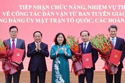 Bộ Chính trị, Ban Bí thư điều động, chỉ định 3 Phó Bí thư Đảng ủy MTTQ, các đoàn thể Trung ương