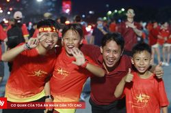 Mỹ Đình rực đỏ trước giờ Việt Nam quyết đấu Thái Lan ở chung kết lượt về ASEAN Cup 2026