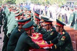 Xúc động điếu văn truy điệu liệt sĩ: 'Xin xem Cần Thơ là nơi đất hiền hòa để nằm lại'
