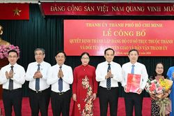 TPHCM thành lập Đảng bộ cơ sở trực thuộc, đổi tên Ban Tuyên giáo và Dân vận