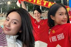 Cách vợ Văn Hậu, Quang Hải, Xuân Mạnh 'tiếp lửa' cho chồng trước Chung kết Asean Cup 2026