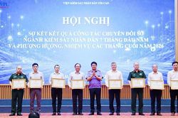 C&ocirc;ng t&aacute;c chuyển đổi số 7 th&aacute;ng đầu năm 2026 của ng&agrave;nh Kiểm s&aacute;t nh&acirc;n d&acirc;n đạt nhiều kết quả t&iacute;ch cực