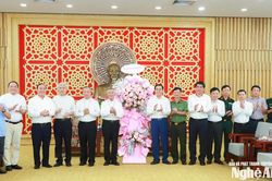 T&ograve;a Gi&aacute;m mục Gi&aacute;o phận Vinh ch&uacute;c mừng tỉnh Nghệ An nh&acirc;n dịp Quốc kh&aacute;nh 2/9