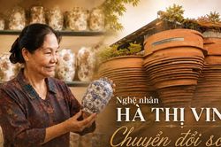 Nghệ nhân Hà Thị Vinh: Chuyển đổi số để đưa tinh hoa làng nghề đến công chúng