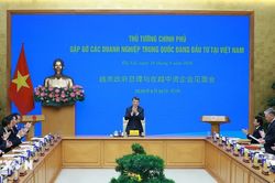 Thủ tướng Lê Minh Hưng gặp các doanh nghiệp Trung Quốc đang đầu tư tại Việt Nam