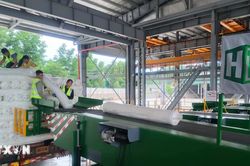 Cửa khẩu Ái Điểm khôi phục thông quan cho hàng hóa Trung Quốc và Việt Nam