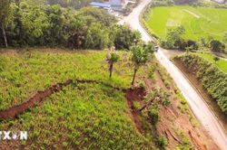 Xuất hiện vết nứt dài 100m, tạm dừng lưu thông trên Quốc lộ 3B qua Thái Nguyên