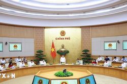 Thủ tướng chủ tr&igrave; Phi&ecirc;n họp Ch&iacute;nh phủ chuy&ecirc;n đề về x&acirc;y dựng ph&aacute;p luật th&aacute;ng 8 phi&ecirc;n thứ 2