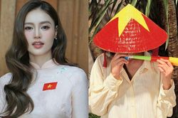 Ninh Dương Lan Ngọc vỡ òa trước chiến thắng của đội tuyển Việt Nam