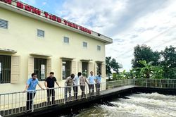 Chủ động tiêu úng bảo vệ sản xuất