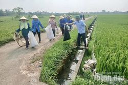 Lan tỏa m&ocirc; h&igrave;nh bảo vệ m&ocirc;i trường ở x&atilde; Thọ Ph&uacute;