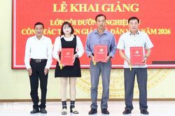 87 cán bộ, đảng viên cập nhật kỹ năng tuyên giáo, dân vận ở cơ sở