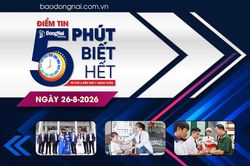 Điểm tin ‘5 phút biết hết’ sáng 26-8: Đẩy nhanh tiến độ khám sức khỏe miễn phí, lập Sổ sức khỏe điện tử cho người dân