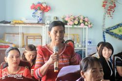 Đối thoại với hội viên, phụ nữ vùng đồng bào dân tộc thiểu số