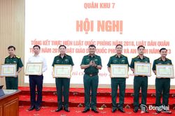 Hội nghị tổng kết 3 luật về quân sự quốc phòng