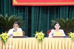 Gặp mặt c&aacute;n bộ quy hoạch diện Ban Thường vụ Th&agrave;nh ủy quản l&yacute;