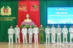 Ấm áp Hội nghị gia đình phạm nhân tại Trại giam Phước Hòa