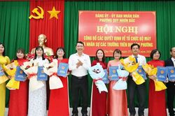 Phường Quy Nhơn Bắc còn 4 trường học sau sắp xếp các cơ sở giáo dục