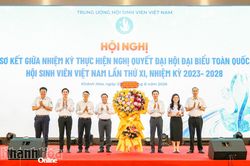 Trung ương Hội Sinh viên Việt Nam sơ kết giữa nhiệm kỳ 2023 - 2028